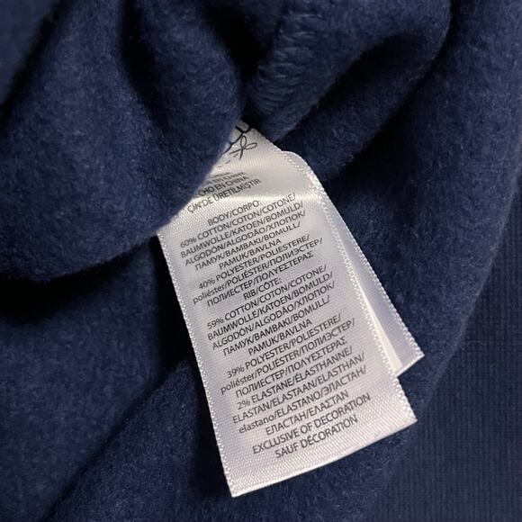 Polo Ralph Lauren Embroidered Logo Crest Pullover Crewneck Sweater Fleece Small - Picture 4 of 5